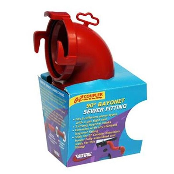 Valterra VALTERRA LLC F023112 Ez Coupler Sewer Hose Connector; Red V46-F023112 - main